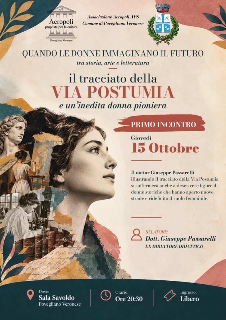 Il tracciato della Via Postumia